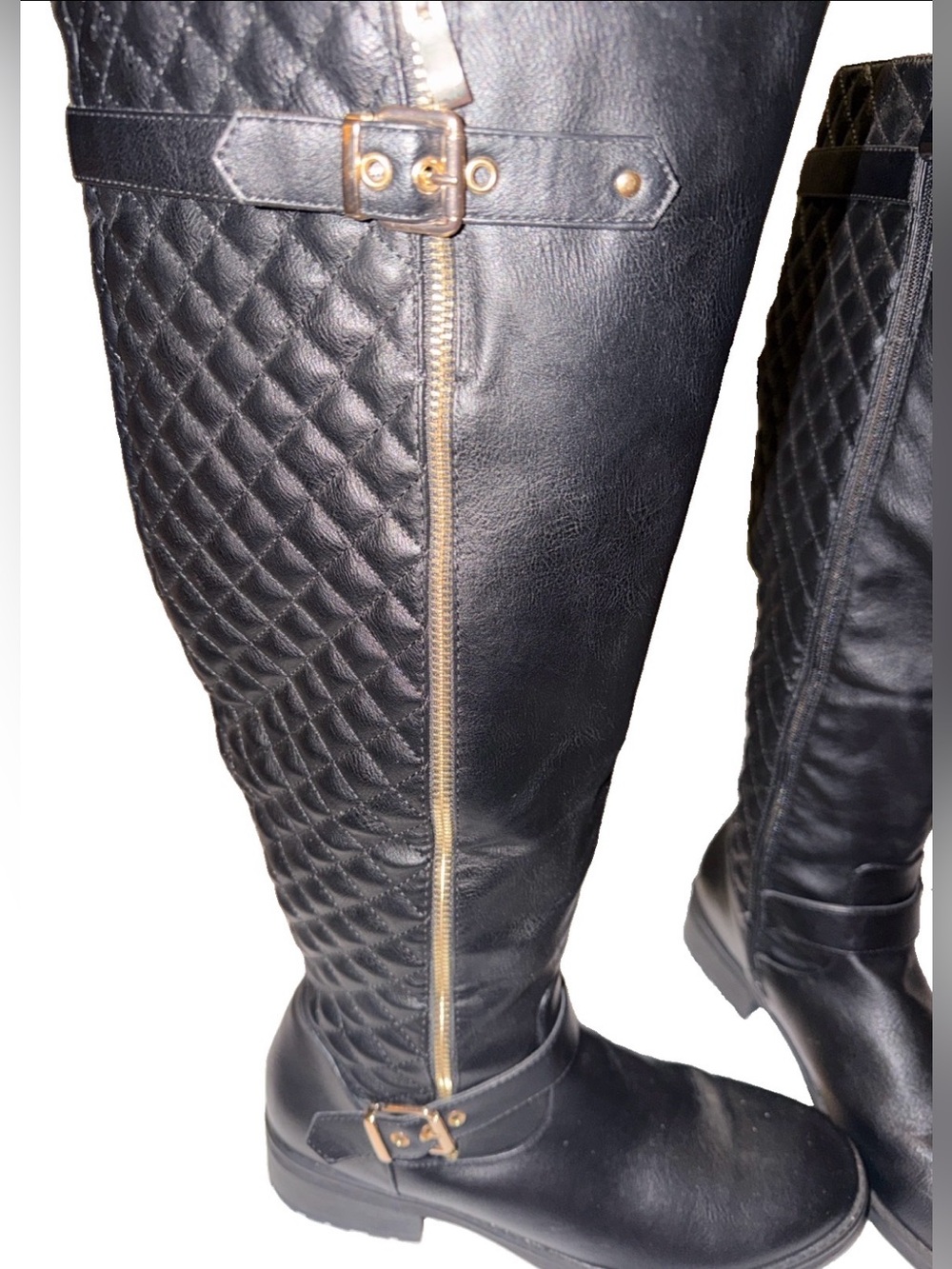 💜Dream Pairs Women’s Tall. knee-High or over the knee boots Size:12